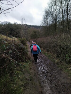 Sharon Whitechurch Thorpe in the rain