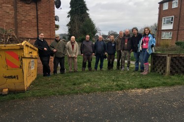 tasley Close clean up