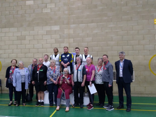 Finals Boccia medallists 25 Oct 18