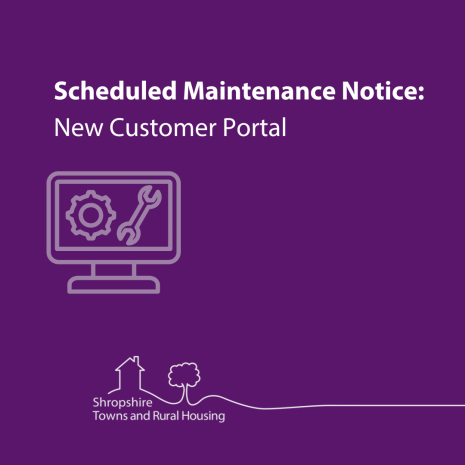 Scheduled Maintenance Notice New Customer Portal