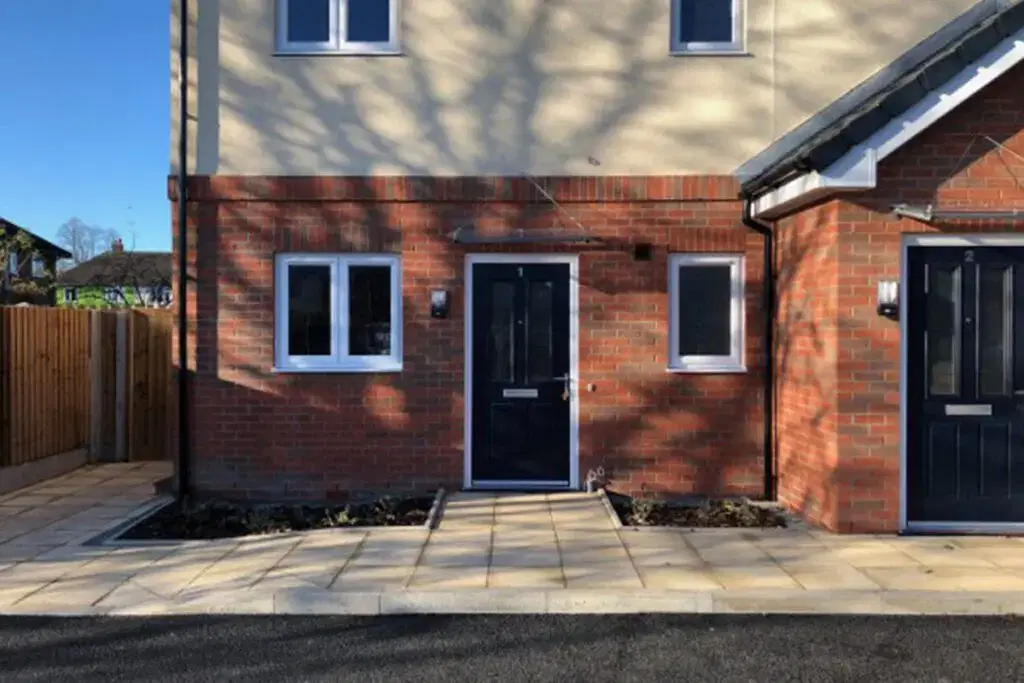 College Road home from outside