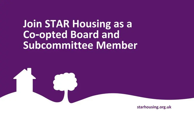 Join STAR Housing as a Co‑opted Board and Subcommittee Member 