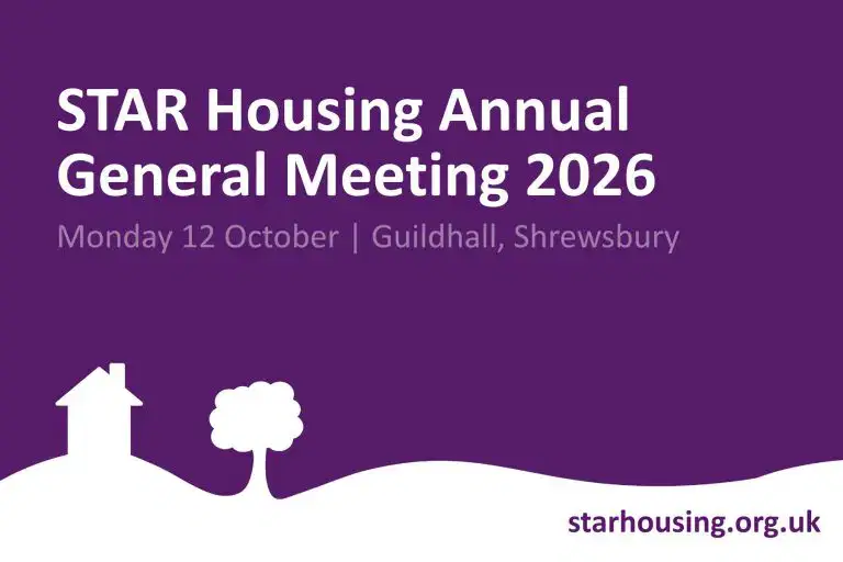 STAR Housing Annual General Meeting 2026
