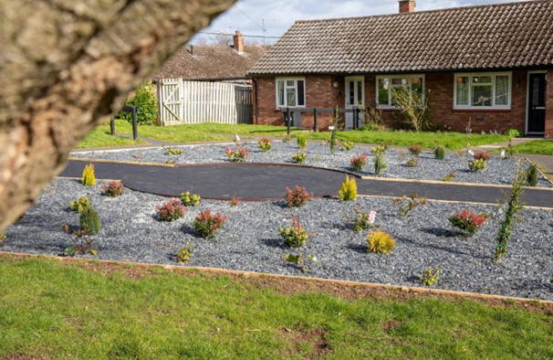 Beech Road house front garden view
