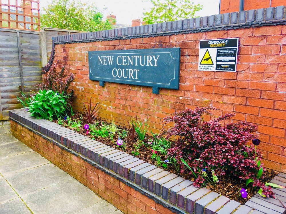 New Century Court signage